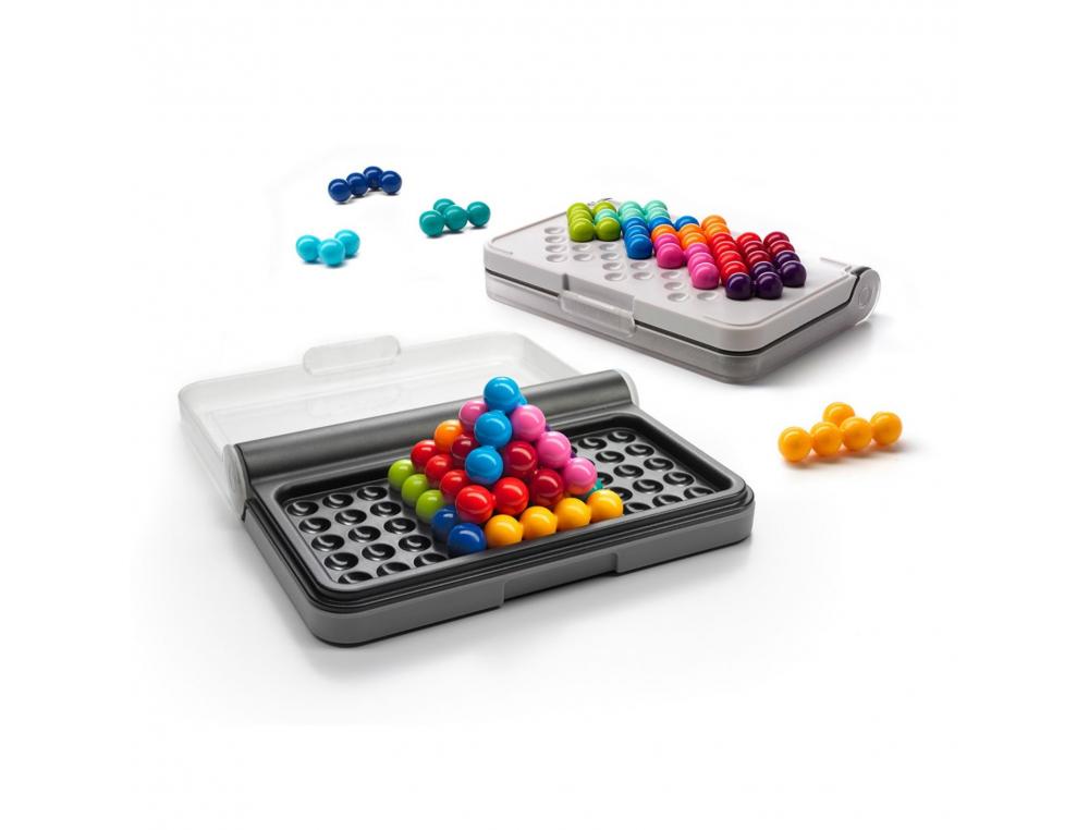 JEU INTERDACTA IQ PUZZLER PRO 1 BOITE RANGEMENT AVEC 2      GRILLES JEU INTEGREES + 12    PCS COLOREES + 1 LIVRET 120