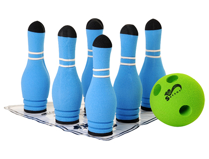 SET INITIATION BOWLING PLASTICO ROTOTECH REVTEMENT EN MOUSSE COMPACTE