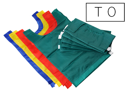 CHASUBLE PLASTICO ROTOTECH EN NYLON AVEC LASTIQUE TAILLE 0 POUSSIN UNICOLORE LOT DE 6 UNITS