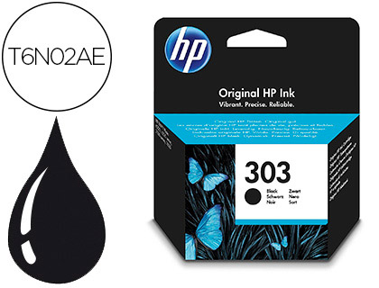 CARTOUCHE HP 303 JET D'ENCRE ENVY PHOTO 6230/7130/7830 COULEUR NOIR 200P