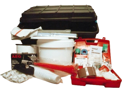 MALLE TAMO PPMS 100 PERSONNES FERMETURE PAR CLIP 2 ROULETTES 2 POIGNES