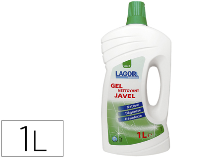 NETTOYANT EN GEL LAGOR EAU DE JAVEL FLACON 1L