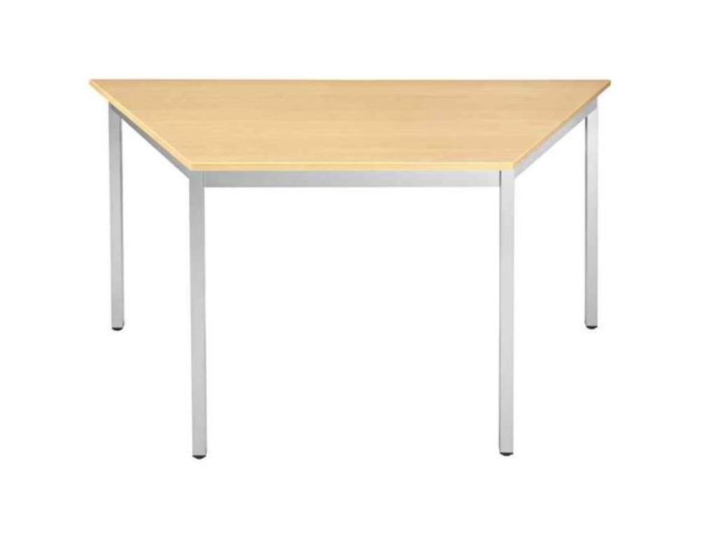 TABLE TRAPEZE 140X70 HE.P.ALU TABLE MODULAIRE 4 PIEDS CARRS OU RONDS L 140 - HTRE
