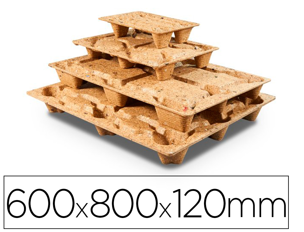 PALETTE MOULE ANTALIS AGRMENT SANITAIRE CONFORME NORME PEFC PROTECTION HUMIDIT 60X80X12CM CHARGE 500KG