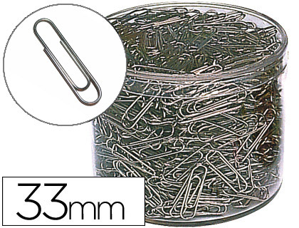 TROMBONE NICKEL 33MM BOTE 1000 UNITS