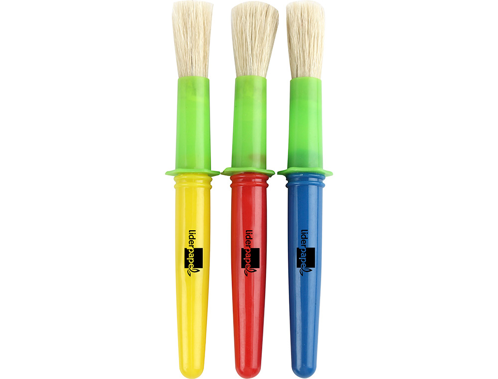 Hyperburo Pinceau Liderpapel Virole Brosse Maxi Parfait Maternelle Grande Taille