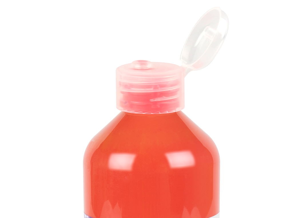 GOUACHE DOIGT LIDERPAPEL LIQUIDE LAVABLE BASE EAU COLORIS ROUGE FLACON DE 125ML