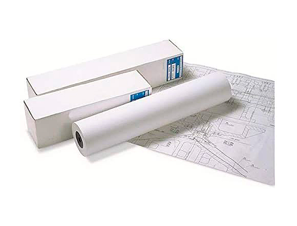 PAPIER CLAIREFONTAINE UNIVERSEL BLANC LARGEUR 914MMX50M 80G APPLICATION JET D'ENCRE BOBINE