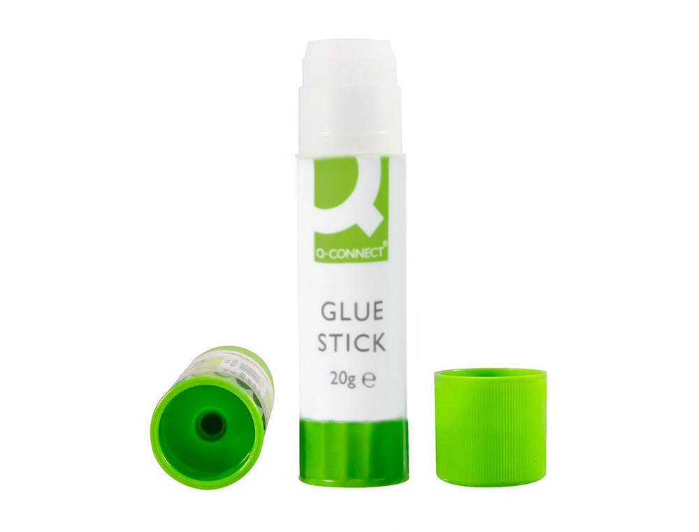COLLE BLANCHE Q-CONNECT USAGE SCOLAIRE BUREAU TOUT TYPE DE PAPIER BÂTON 20G