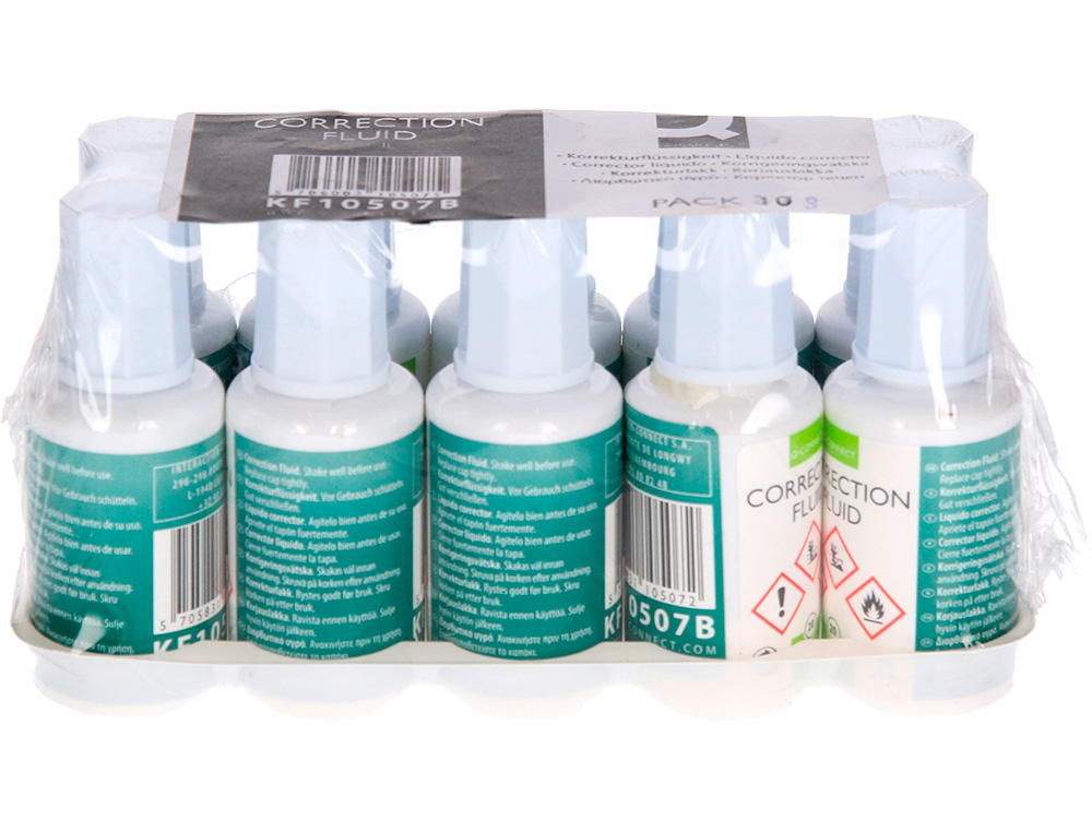 CORRECTEUR LIQUIDE Q-CONNECT PINCEAU FLACON 20ML