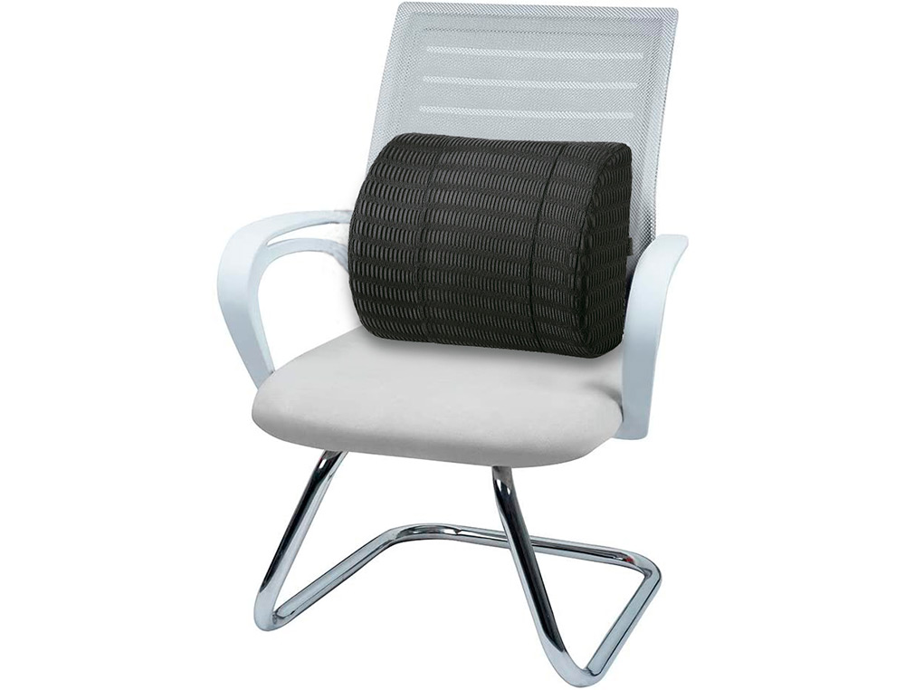 SUPPORT DORSAL Q-CONNECT ERGONOMIQUE AVEC MOUSSE À MÉMOIRE DE FORME 340X300X110MM