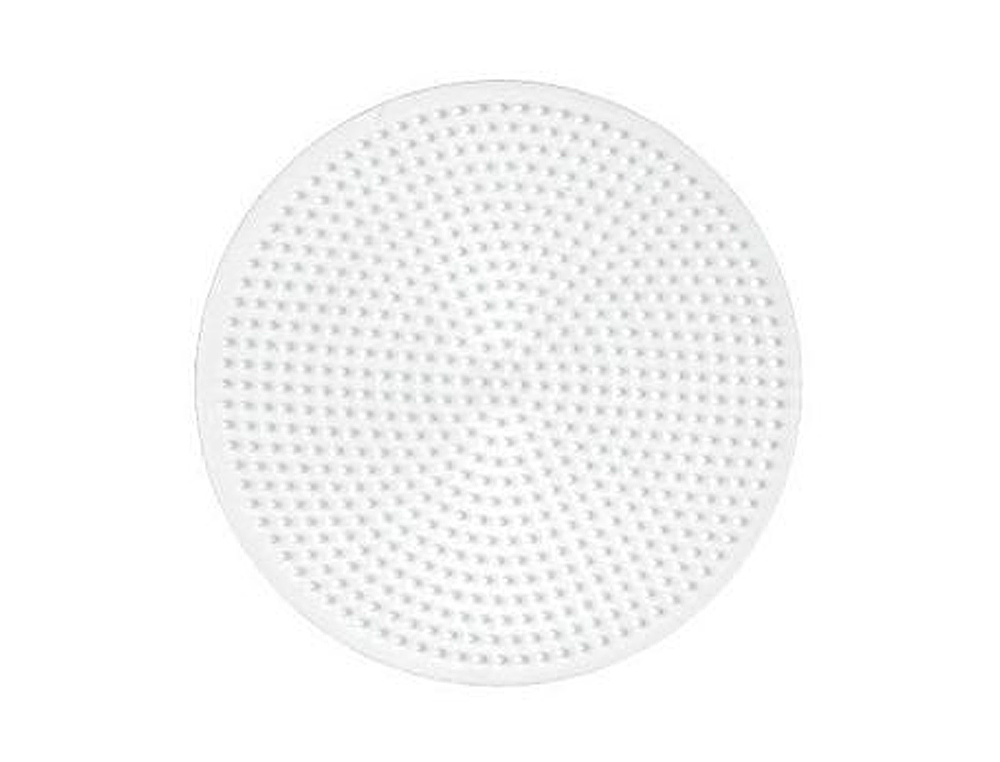 PLAQUE GRAINE CRATIVE PICOTS SUPPORT PERLES  REPASSER 15CM ROND/CARR SACHET 2 UNITS