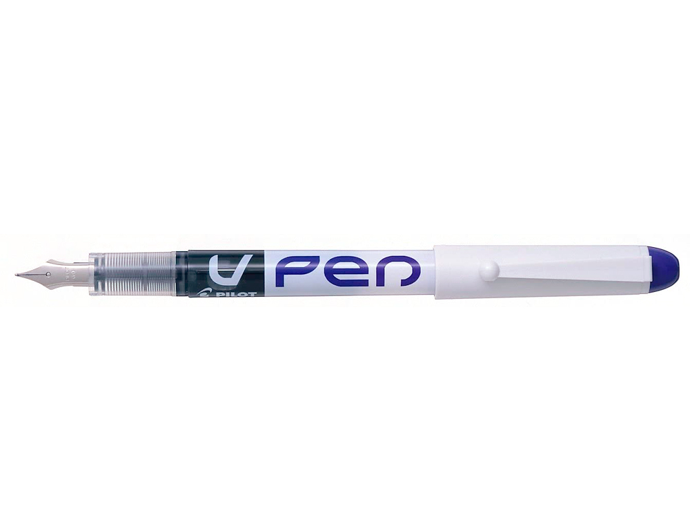 STYLO-PLUME PILOT V PEN JETABLE POINTE MOYENNE RÉGULATEUR DÉBIT ENCRE LIQUIDE VISIBLE COLORIS VIOLET