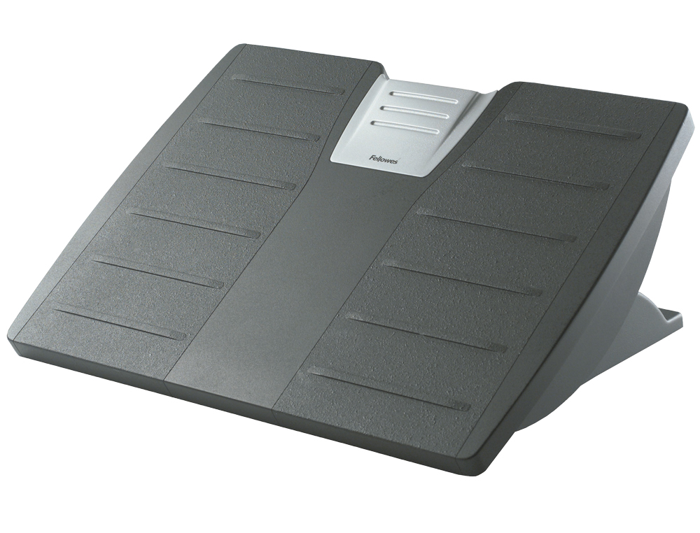 REPOSE-PIEDS FELLOWES OFFICE SUITES MICROBAN PROTECTION ANTI-BACTÉRIENNE AJUSTABLE PAR PRESSION INCLINABLE 30 DEGRÉS