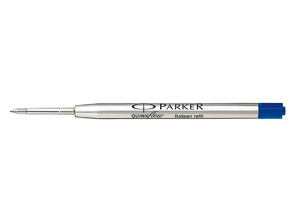 RECHARGE PARKER STYLO-BILLE MÉTAL LARGEUR FINE COLORIS BLEU