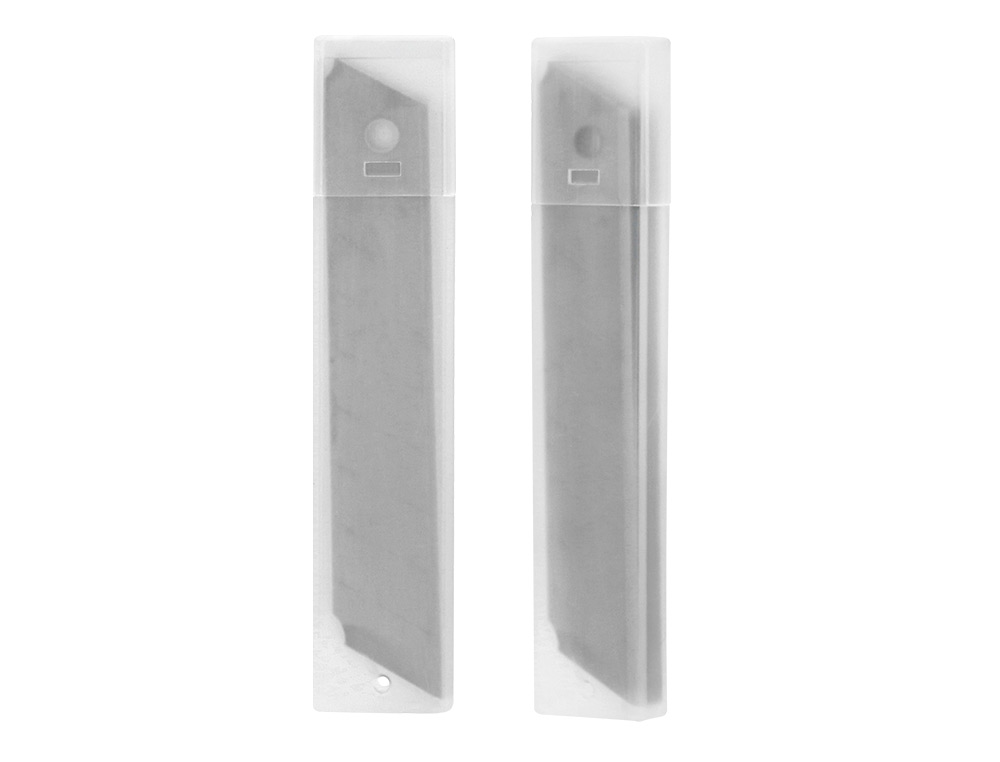 LAME 18MM DE RECHANGE Q-CONNECT POUR CUTTERS        KF10632/KF10635/KF10937/KF10634 BLISTER 12 UNITES