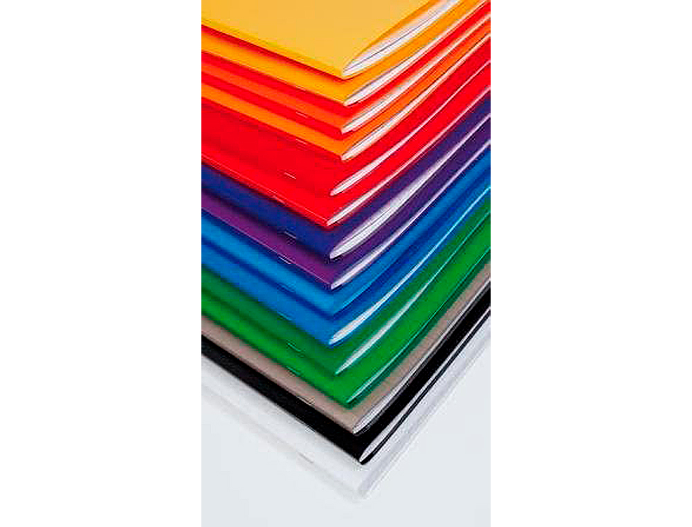 CAHIER PIQUÉ CLAIREFONTAINE KOVERBOOK COUVERTURE PROTECTRICE PP TRANSPARENT 2 RABATS A4+ 24X32CM 96 PAGES 90G SÉYÈS