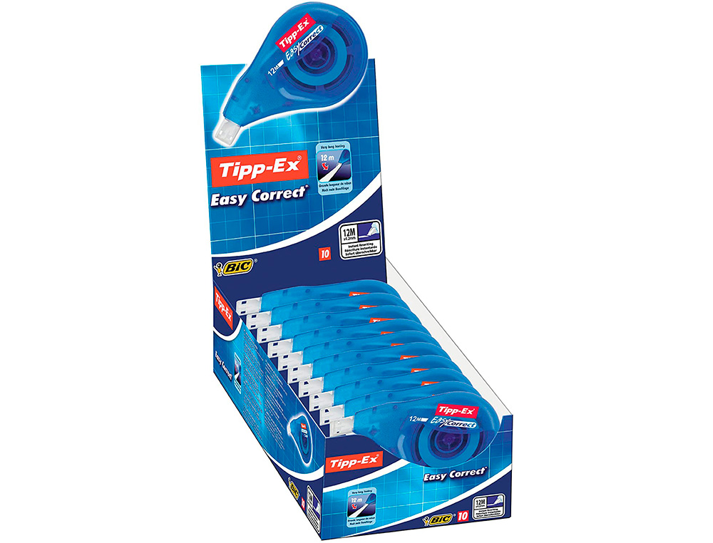 CORRECTEUR TIPP-EX TAPE DVIDOIR RUBAN 4.2MMX12M APPLICATION LATRALE
