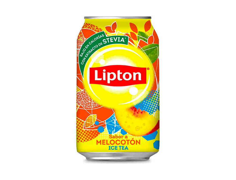 BOISSON LIPTON ICE TEA PCHE CANETTE 33CL