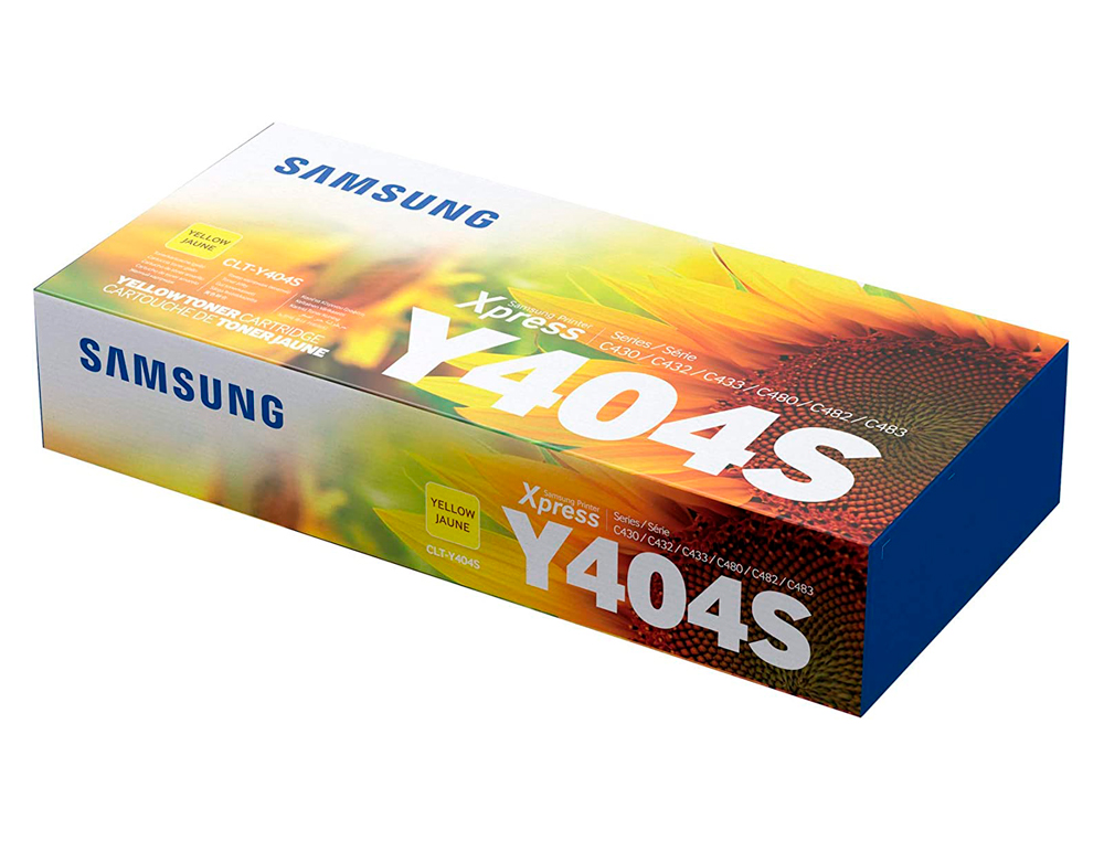 TONER SAMSUNG MULTIFONCTIONS LASER CLT-Y404S COULEUR JAUNE 1000P