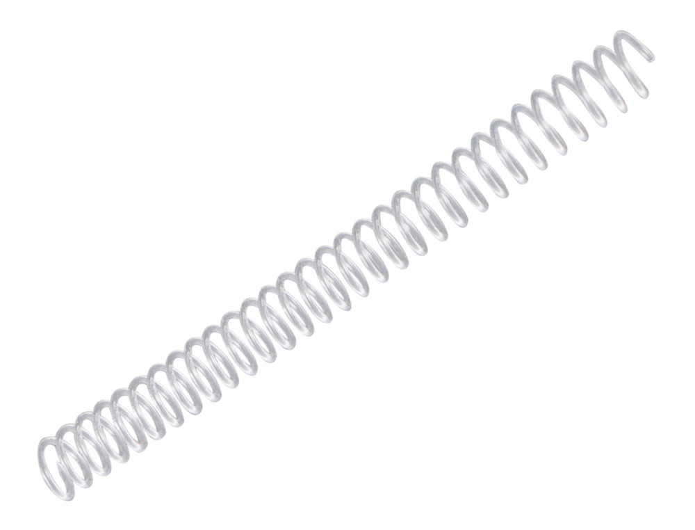 SPIRALE Q-CONNECT PLASTIQUE TRANSPARENT 32 5:1 100F CALIBRE 1.8MM DIAMÈTRE 14MM BOÎTE 100 UNITÉS