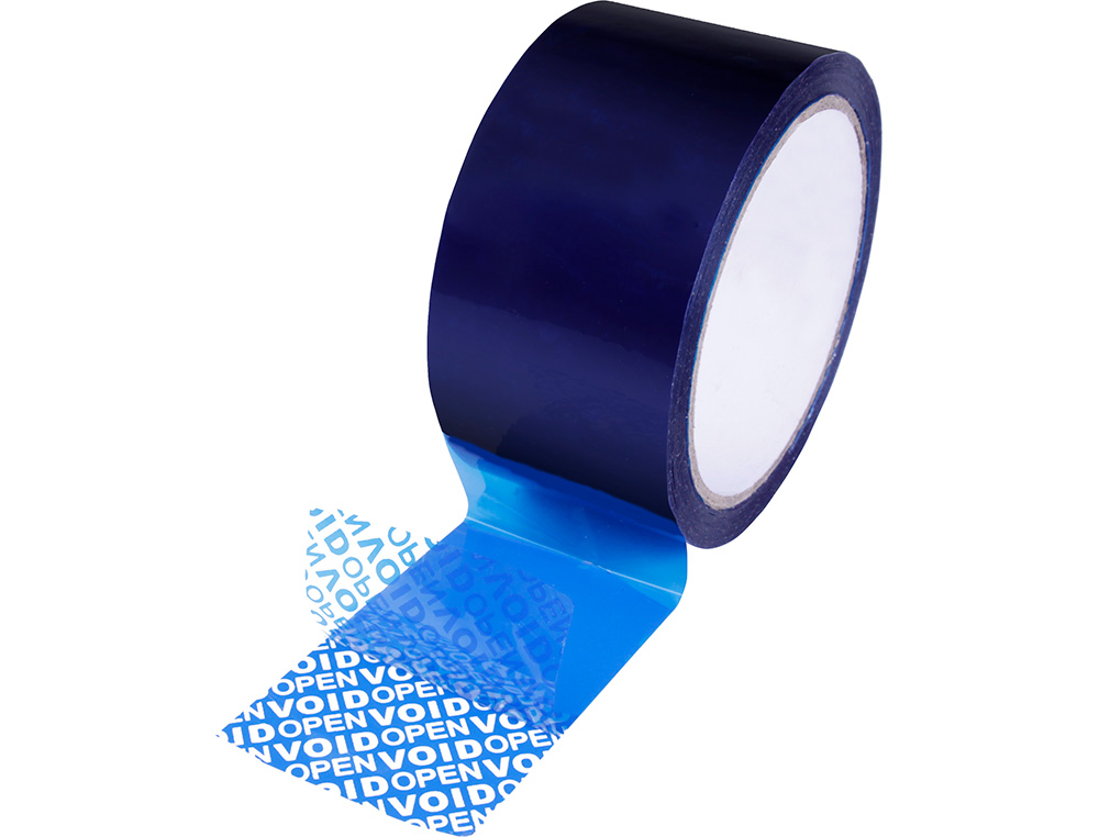 RUBAN ADHESIF Q-CONNECT DE SECURITE BLEU ROULEAU 35MX33MM