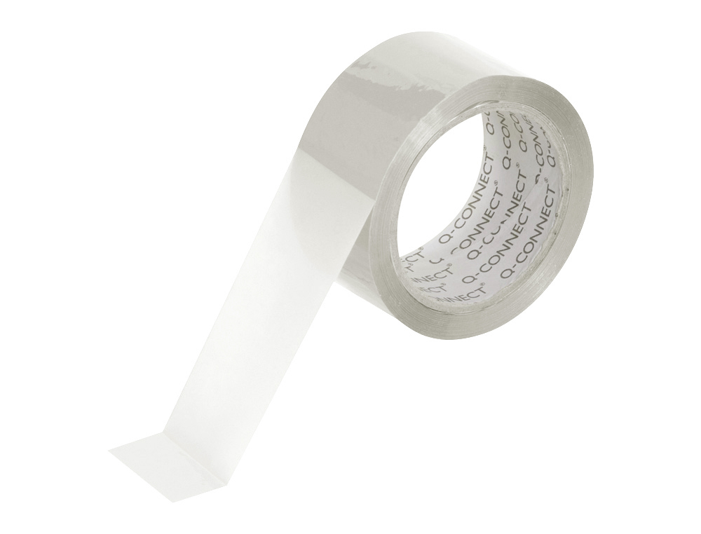RUBAN ADHESIF Q-CONNECT ECONOMIQUE SPECIAL EMBALLAGE HAUTE ADHERENCE 50MMX132M COLORIS TRANSPARENT