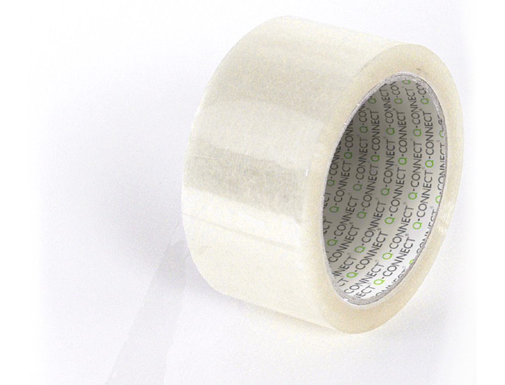 RUBAN ADHESIF Q-CONNECT ECONOMIQUE SPECIAL EMBALLAGE HAUTE ADHERENCE 50MMX132M COLORIS TRANSPARENT