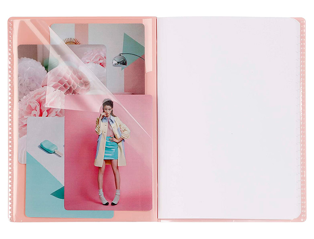 CAHIER PIQUE CLAIREFONTAINE KOVERBOOK BLUSH POLYPROPYLENE 17X22CM 96 PAGES SEYES COLORIS PASTEL ASSORTIS