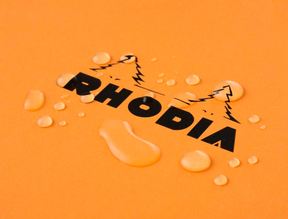 BLOC AGRAFE RHODIA A4+ 21X31,8CM 160 PAGES SEYES     MICROPERFOREES DETACHABLES 4  TROUS LOT 3 UNITES