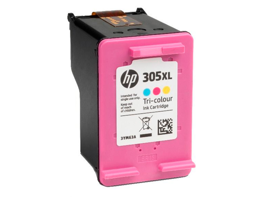 CARTOUCHE D'ENCRE HP 305XL POUR HP ENVY 6010/22/30/32 ET DESKJET CYAN, MAGENTA, JAUNE 2710/2720/2721/2722/2723/2724