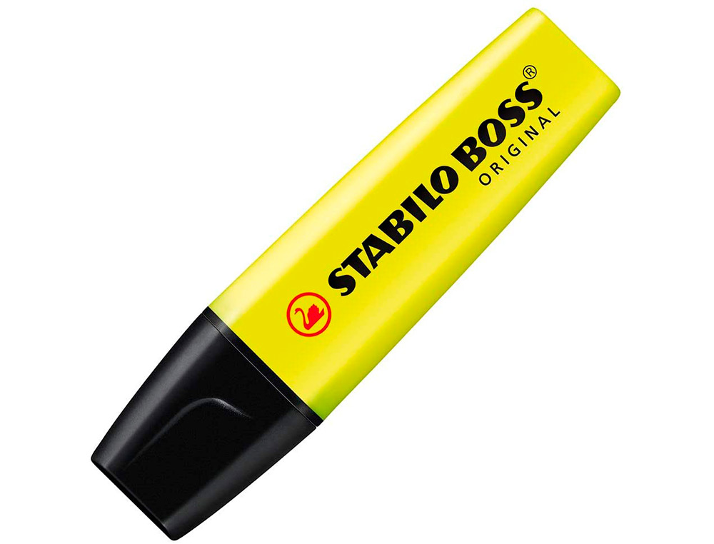 SURLIGNEUR STABILO BOSS ORIGINAL EDITION COLLECTOR RECHARGEABLE POINTE BISEAUTEE TRACE 2/5MM DESKSET 15 UNITES