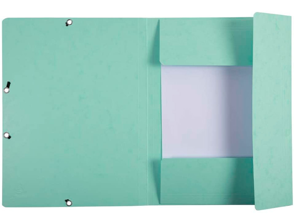 CHEMISE EXA 3 RABATS CA RTE LUSTREE 400G 4A 24X32CM ELASTIQUE COLORIS PASTEL