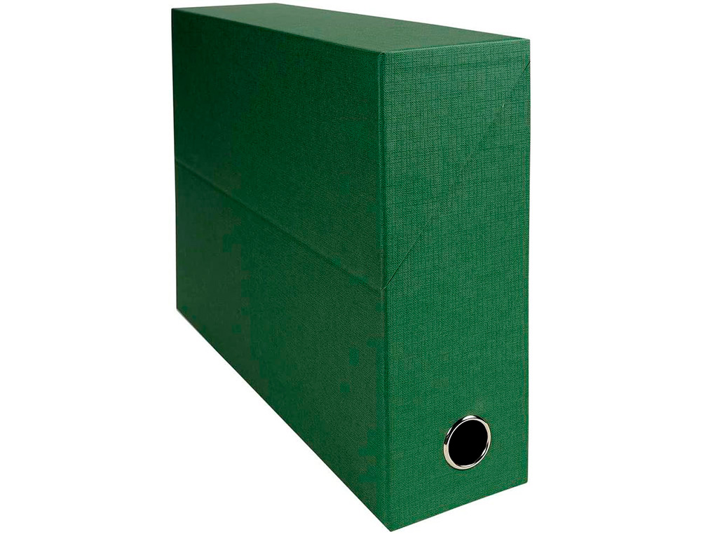 BOITE TRANSFERT EXACOMPTA IDERAMA CARTON  RECOUVERT     PAPIER TOILE 16/10E A4        25X33CM DOS 120MM OEILLET