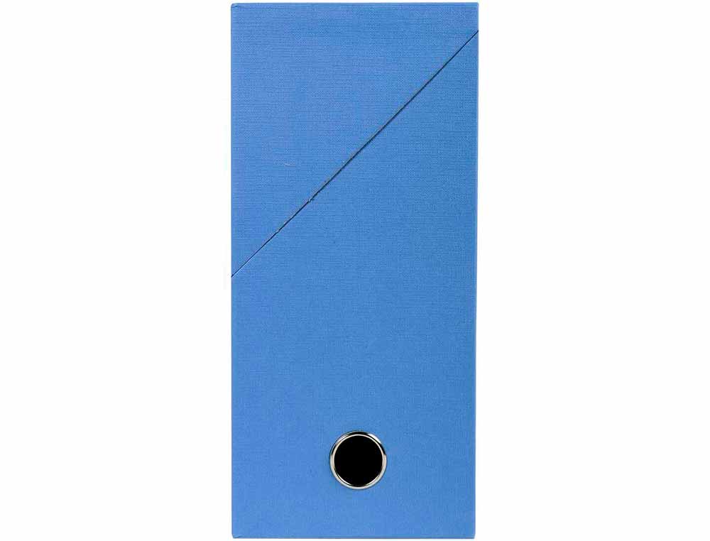 BOITE TRANSFERT EXACOMPTA IDERAMA CARTON RECOUVERT PAPIER TOILE 16/10E A4 25X33CM DOS 120MM OEILLET