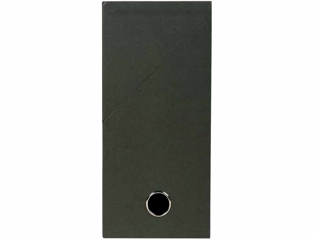BOITE TRANSFERT EXACOMPTA NATURAL CARTON TOILE 14/10E   25X33CM DOS 120MM OEILLET     PREHENSION VERT