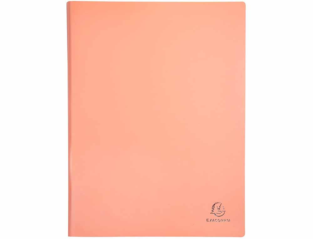 PROTEGE-DOCUMENTS EXACOMPTA AQUAREL POLYPROPYLENE SEMI-RIGIDE 60 POCHETTES 120 VUES