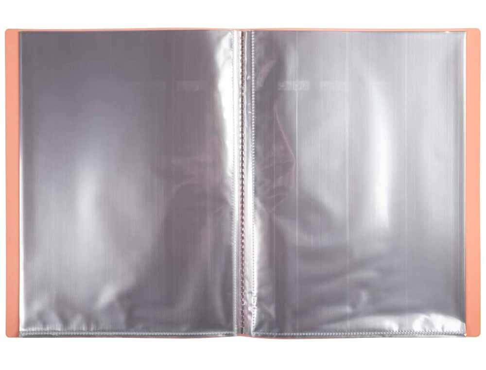 PROTEGE-DOCUMENTS EXACOMPTA AQUAREL POLYPROPYLENE SEMI-RIGIDE 60 POCHETTES 120 VUES
