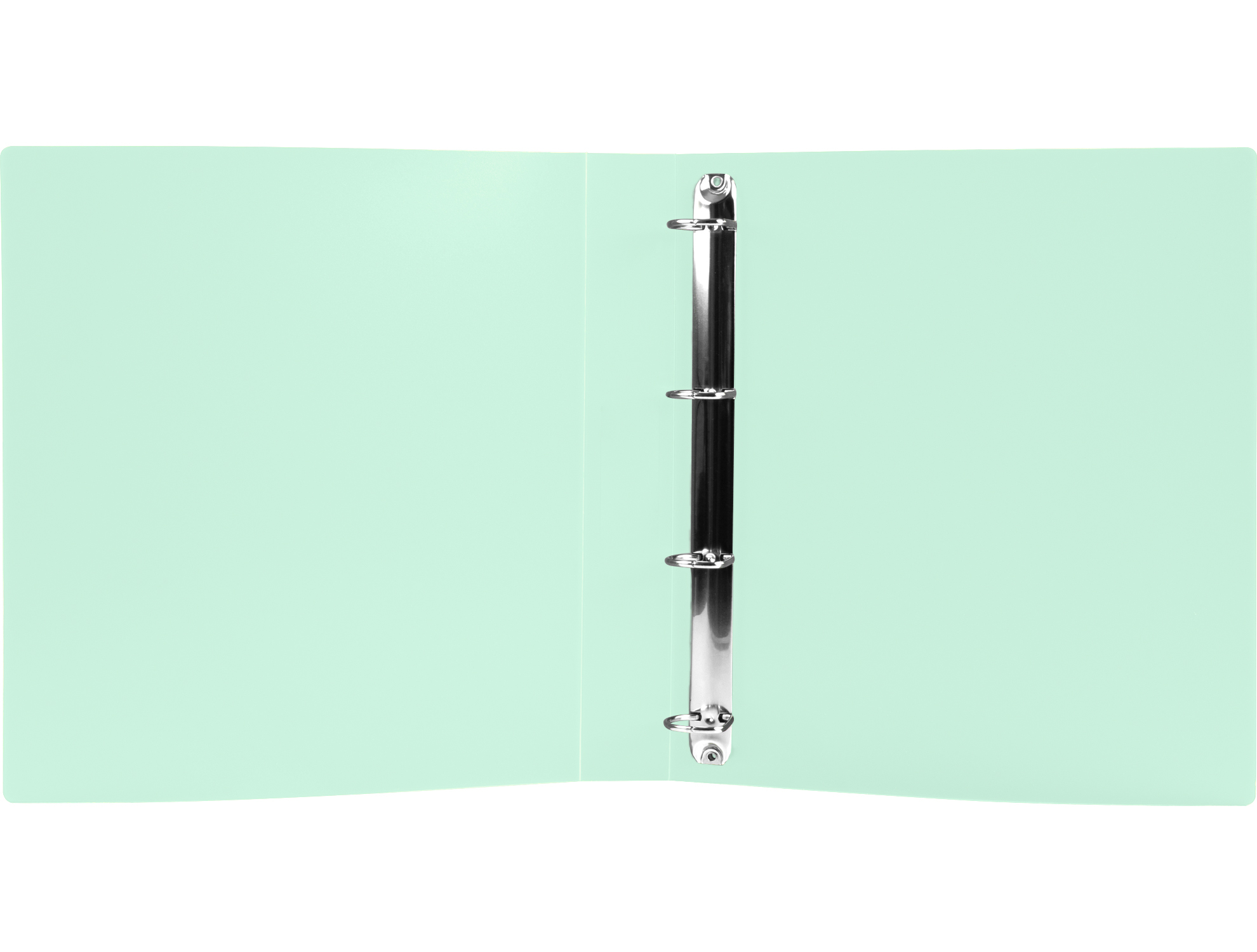 CLASSEUR LIDERPAPEL 4 ANNEAUX 40MM A4 POLYPROPYLENE DOS 55MM PORTE-CARTES DE VISITE COLORIS VERT POMME