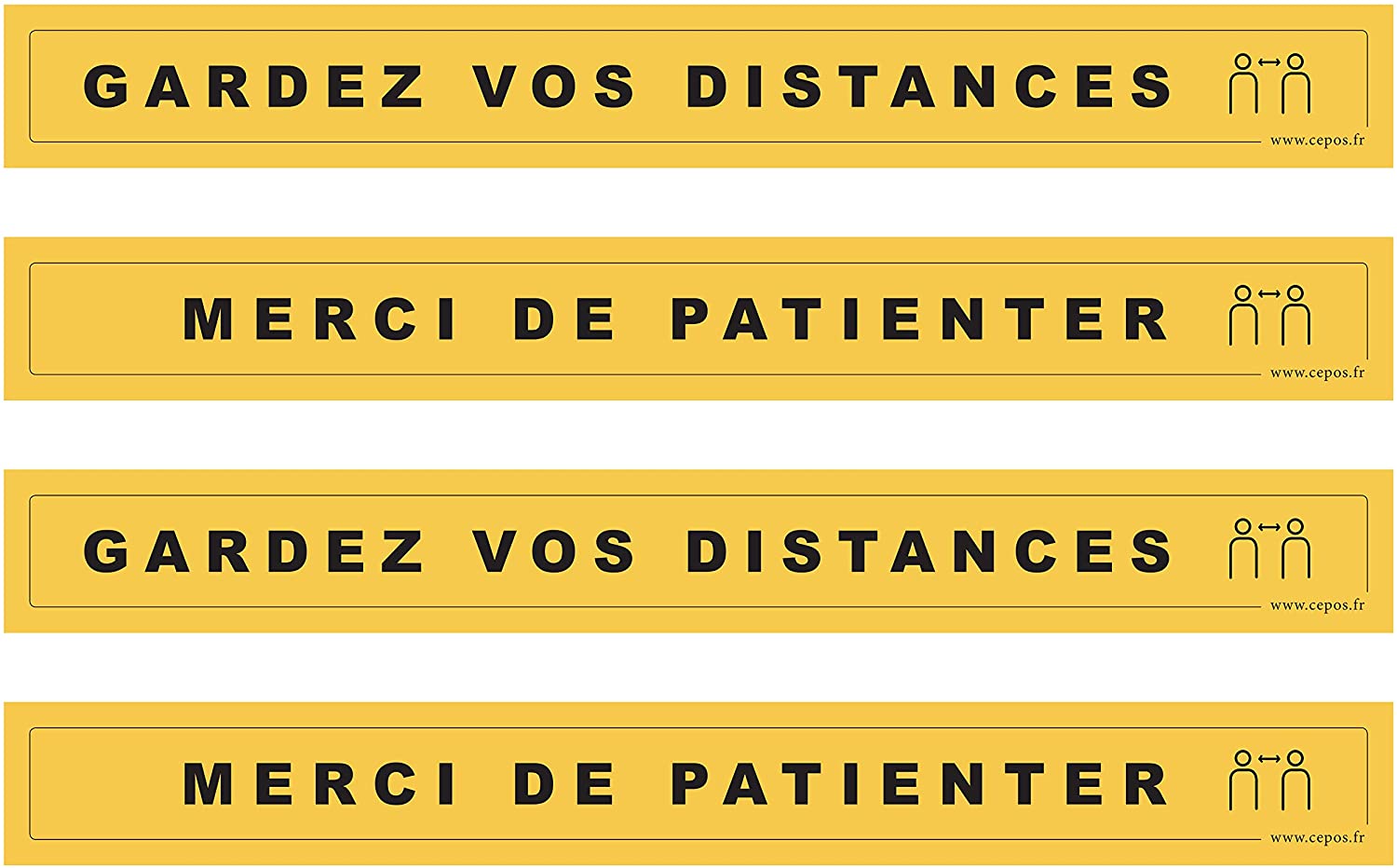 BANDES CEP DE SIGNALISATION AU SOL