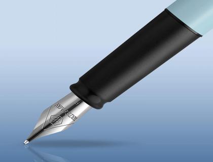 STYLO-PLUME WATERMAN ALLURE PASTEL PLUME FINE COFFRET CADEAU BLEU PASTEL