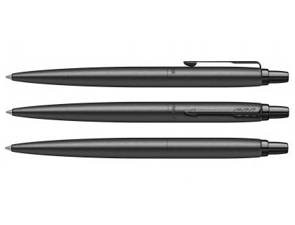 STYLO-BILLE PARKER JOTTER XL MONOCHROME POINTE MOYENNE ENCRE BLEUE AVEC COFFRET CADEAU COLORIS NOIR
