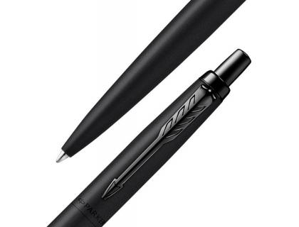 STYLO-BILLE PARKER JOTTER XL MONOCHROME POINTE MOYENNE ENCRE BLEUE AVEC COFFRET CADEAU COLORIS NOIR