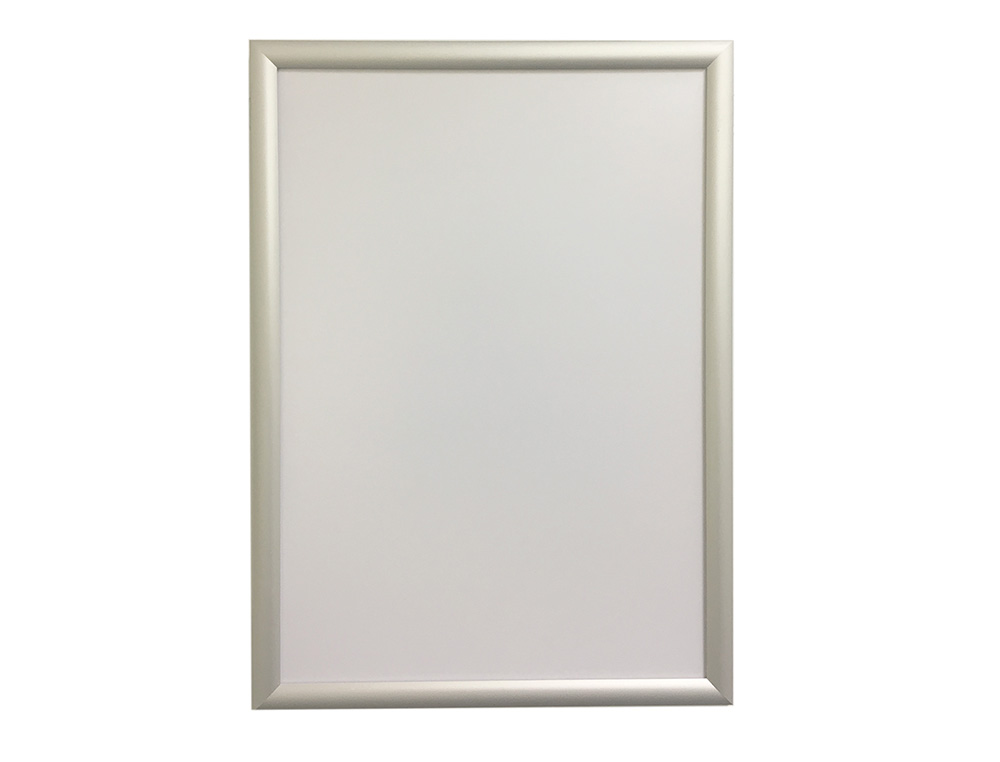 CADRE AFFICHAGE MURAL Q-CONNECT ALUMINIUM FORMAT A4 24X32,7X1,2CM COLORIS ARGENT