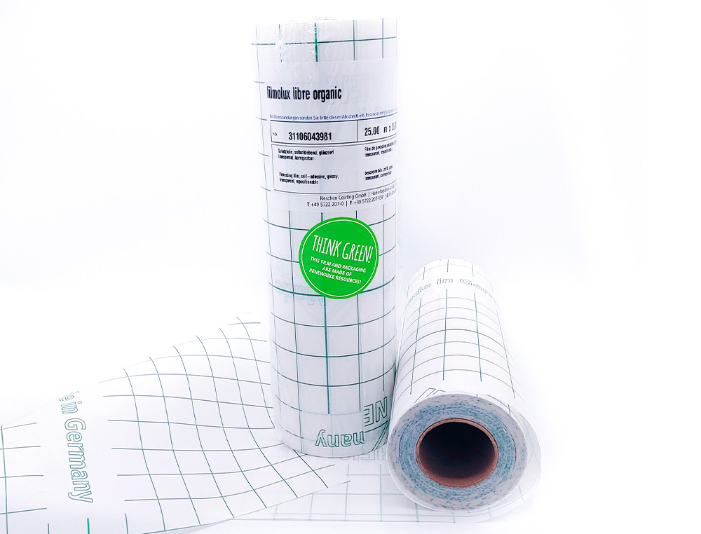 FILM PROTECTEUR BIO FILMOLUX A BASE DE POLYETHYLENE VERT   BRILLANT 90 MICRONS           PROTECTION UV 25MX41CM