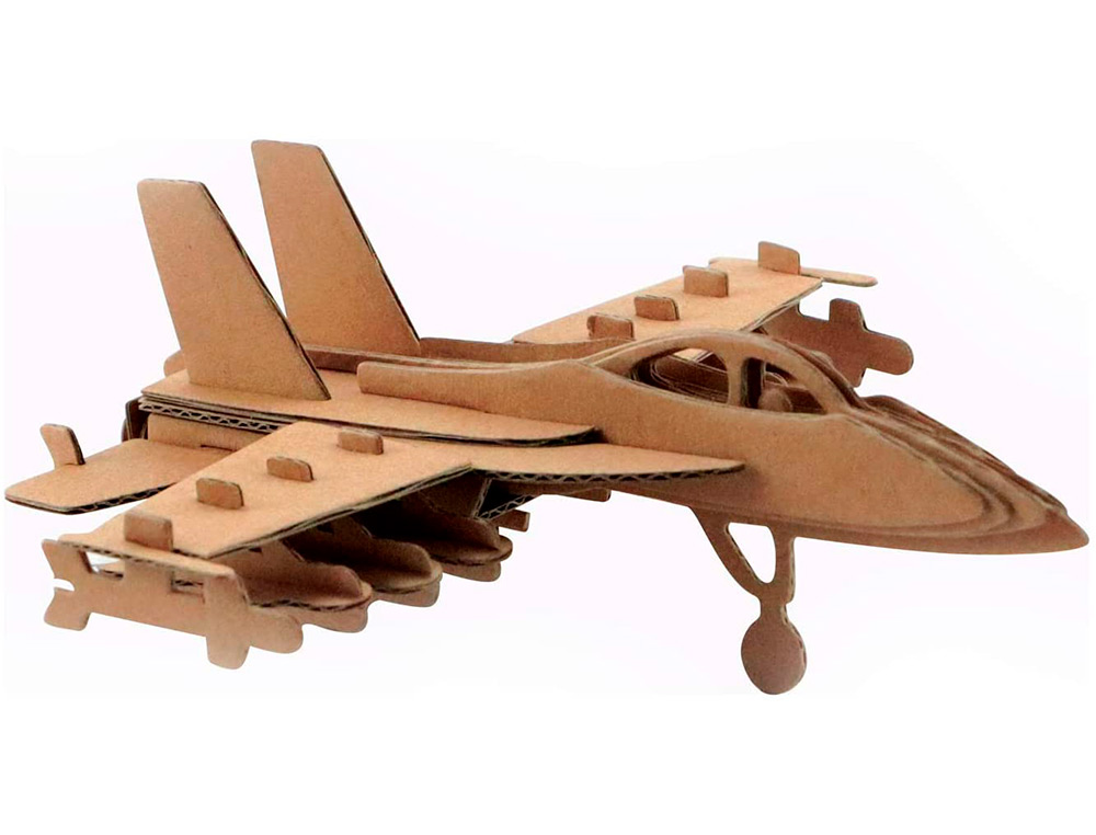 MAQUETTE AVION GRAINE CREATIVE CARTON A ASSSEMBLER  DECORER PERSONNALISER         150X150MM