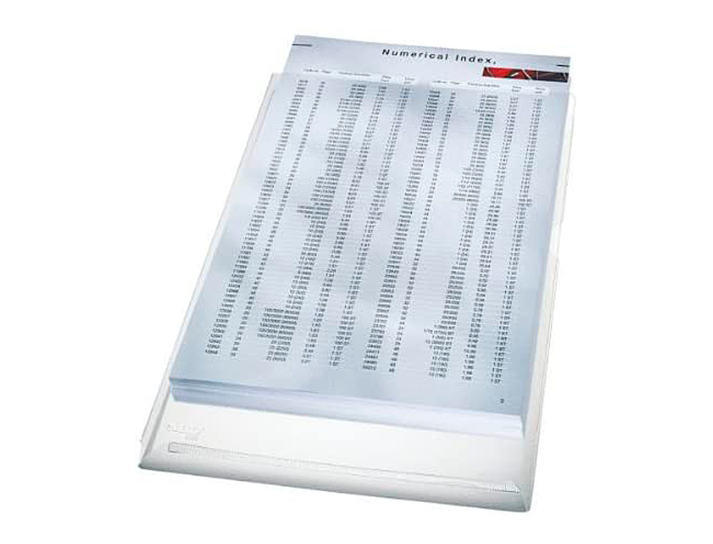 5 POCHETTES COIN LEITZ  SOUFFLET PVC TRANSPARENT SOUPLE GRAIN 224X310MM 170 MICRONS CAPACIT 200F