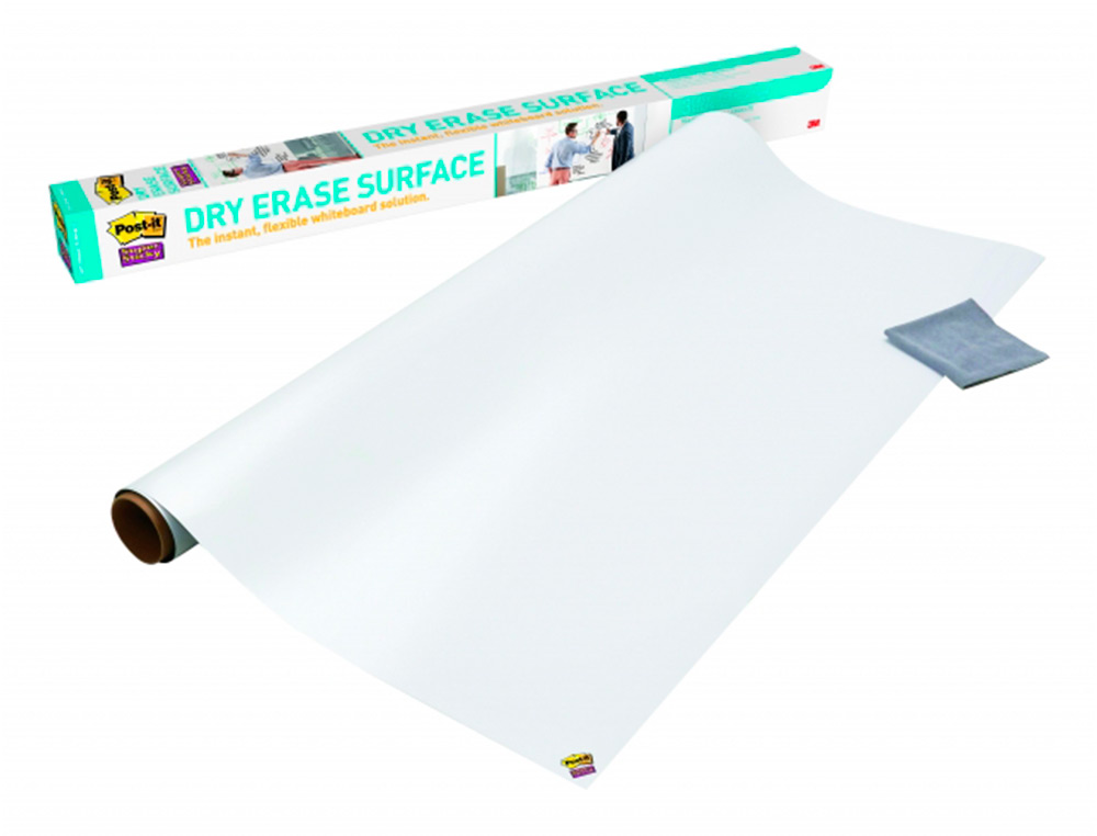 TABLEAU 3M SUPER STICKY EN ROULEAU BLANC DE 122X183 CM