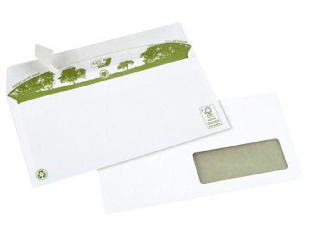 ENVELOPPE GPV C6 BANDE DE PROTECTION 80G RECYCLES 114X162 BLANCHE BOITE DE 200