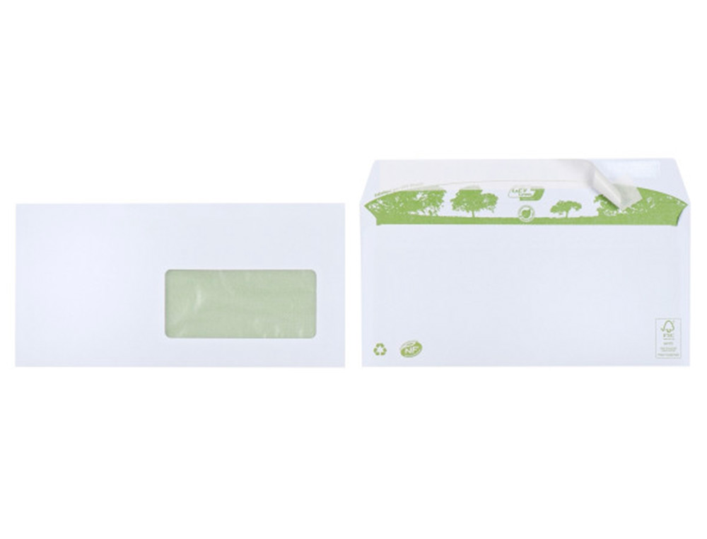 ENVELOPPE GPV C6 BANDE DE PROTECTION 80G RECYCLES 114X162 BLANCHE BOITE DE 200